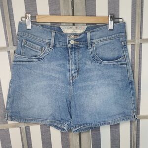 Levi's Light Blue Jean Shorts Cotton Blend